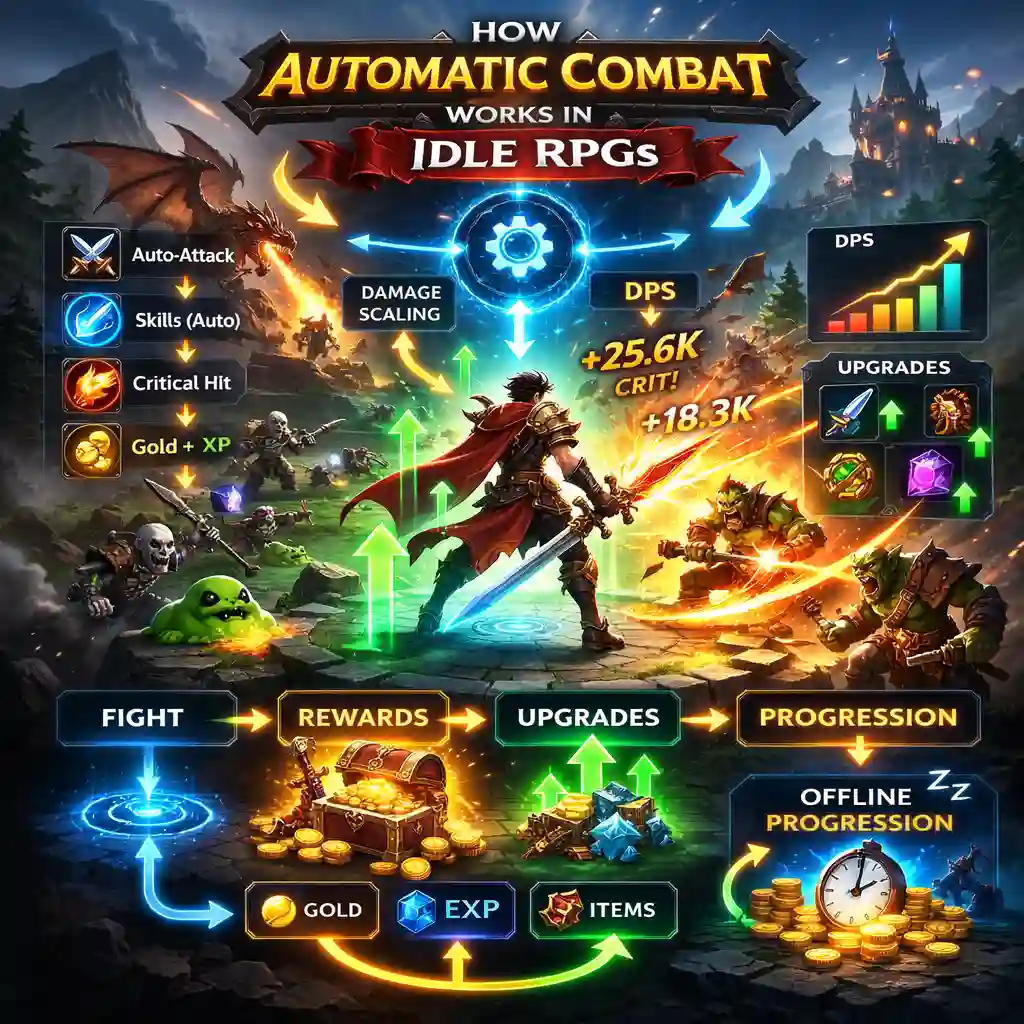 How Automatic Combat Works in Idle RPGs
