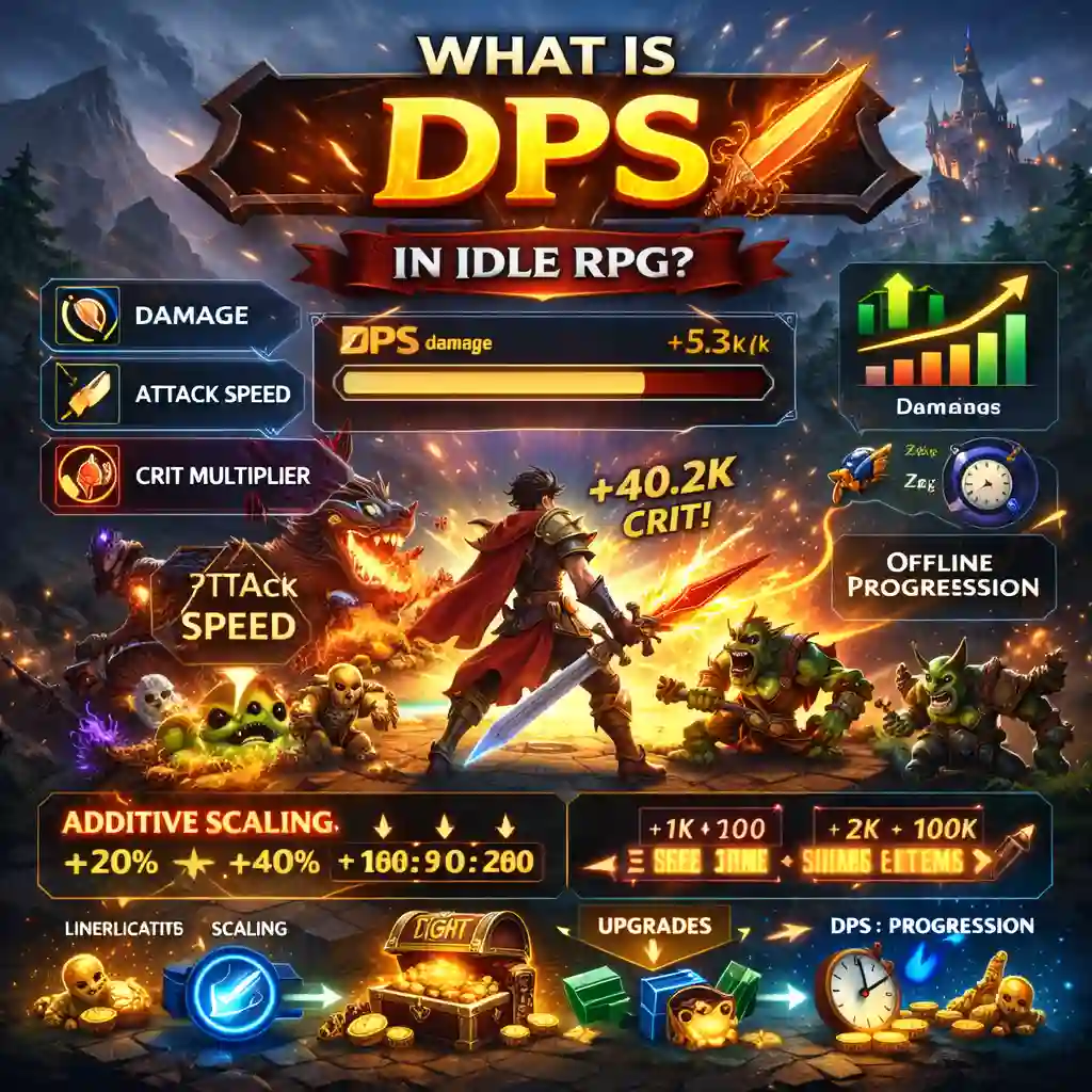 What Is DPS in Idle RPG? (Complete Beginner Guide)