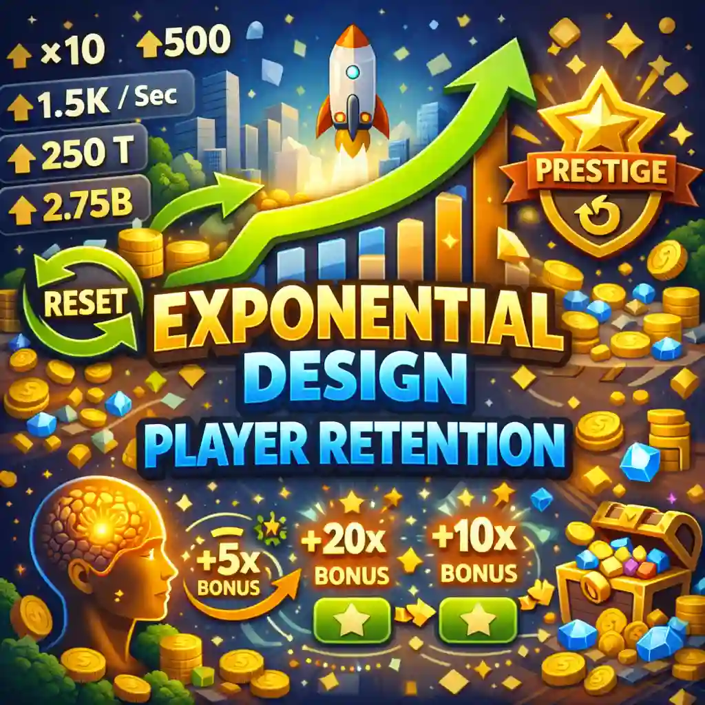 How Exponential Design Drives Player Retention