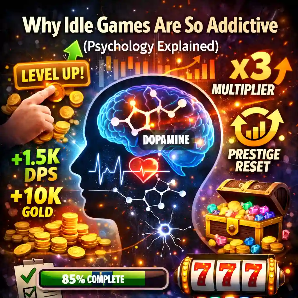 Why Idle Games Are So Addictive (Psychology Explained)