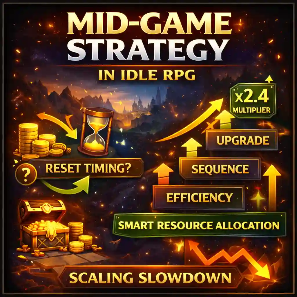 Mid-Game Strategy in Idle RPG